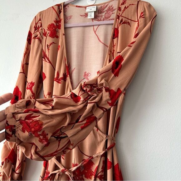 JOHANNA ORTIZ X H&M FLORAL MAXI WRAP DRESS - Picture 5 of 10